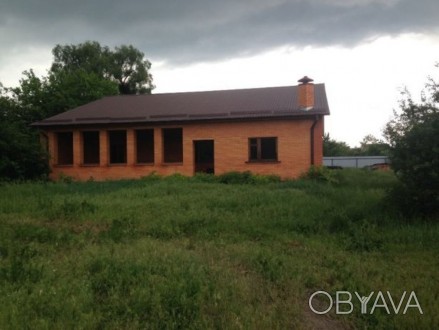 Пейзажный участок с домом, в Бориспольском районе, село Сошников. Дом без внутре. . фото 1