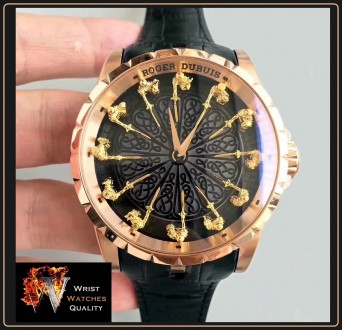 Roger Dubuis - EXCALIBUR Knights of the Round Table Ⅱ Gold Automatic
Reference . . фото 12