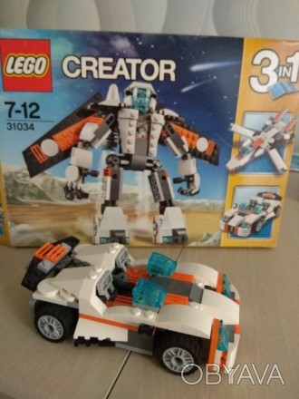 Продаем оригинальный конструктор Лего Creator, 3 в одном, полный комплект с коро. . фото 1