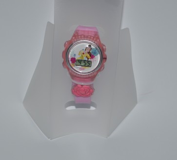 новые детские часы с принцессой разноцветная подсветка disney оригинал
 оригина. . фото 2