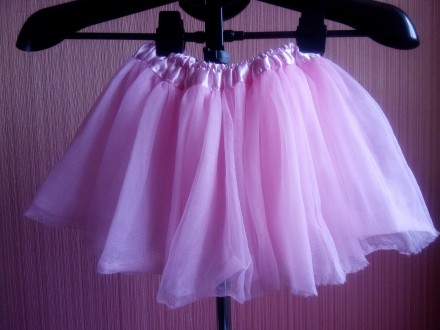 Розовая юбочка для танцев или утренников на девочку 4-5 лет в хорошем состоянии,. . фото 2