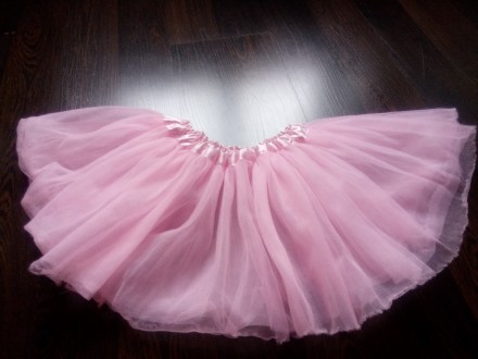 Розовая юбочка для танцев или утренников на девочку 4-5 лет в хорошем состоянии,. . фото 4