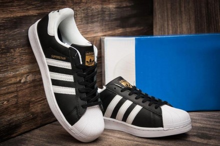 Кроссовки мужские Adidas Superstar, черные (2524-2), [ 41 42 ]
990 грн
Размеры. . фото 5