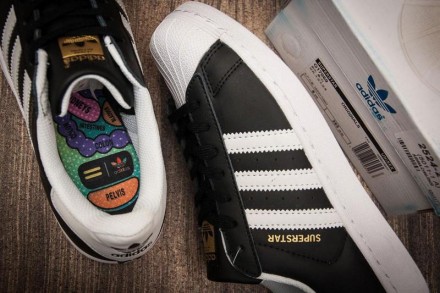 Кроссовки мужские Adidas Superstar, черные (2524-2), [ 41 42 ]
990 грн
Размеры. . фото 8