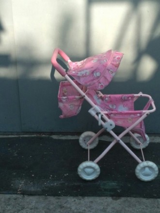966 - Показать номер - коляска для кукол розовая. . фото 4