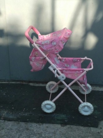 966 - Показать номер - коляска для кукол розовая. . фото 5