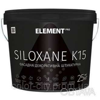 ELEMENT PRO SILOXANE K15
фасадна декоративна штукатурка, підсилена силоксаном, . . фото 1