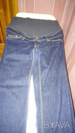 Продам джинсы, для беременной черного цвета размер 36-38 на девушку рост 155-160. . фото 1