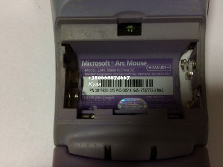 Оригинальная мышь Microsoft Arc Mouse 
Компьютерная мышка. . фото 5