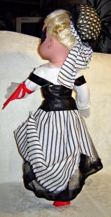 Кукла советская в авторском костюме ручной работы. Высотой 45 см. "Разбойница"- . . фото 6