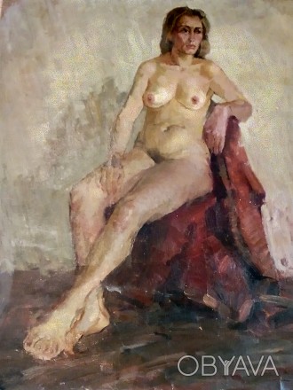 картина 1986 года художник дяченко в. п. 87 см на 107 см . масло холст. . фото 1