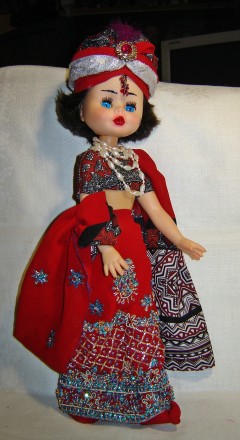 Кукла советская в хорошем состоянии, костюмы ручной работы.
"Шахиризада"-высото. . фото 3
