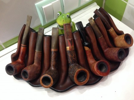 Гарна колекція курильних трубок, прийшла з Греції. Всі трубки прокурені, потрібн. . фото 5