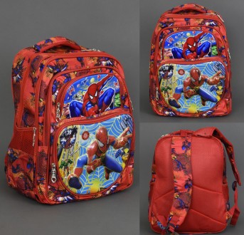 Вместительный и легкий школьный рюкзак с разными изображениями подойдет для маль. . фото 3