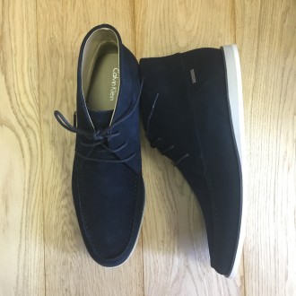 Продам мужские ботинки Calvin Klein Kenley Calf Suede dark navy

100% оригинал. . фото 6