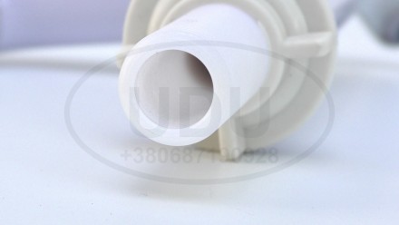 Белый пластиковый моно кран на одну воду, кран для умывальника фирмы UDU. Идеаль. . фото 8