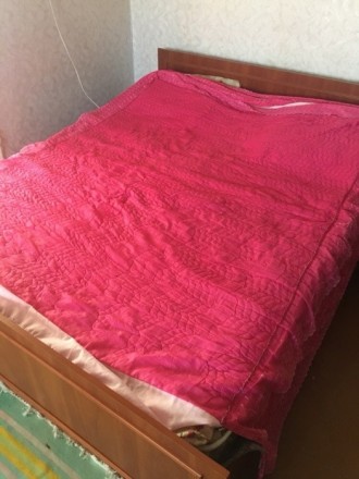 Продам двуспальную кровать с каркасным матрасом без дефектов ! Покупали в январе. . фото 3