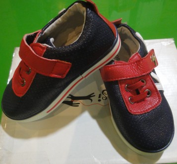 Кросівки нові синьо-червоно-білі, хлопчик, хоча підбирали для дівчинки - дизайн . . фото 5