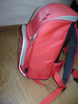 Шкільний рюкзак, для 1-2 класу, ортопедична спинка, стан хороший. . фото 4