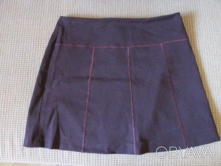 Продам юбку коричневую, демисесонную (осенне-весенняя), доставка Новой почтой, И. . фото 1