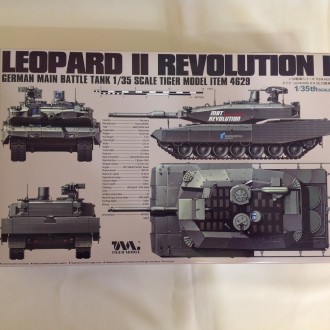 Сборная модель танка Leopard II Revolution I, масштаб 1:35, Tiger Model 4629. В . . фото 2
