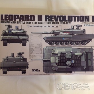Сборная модель танка Leopard II Revolution I, масштаб 1:35, Tiger Model 4629. В . . фото 1