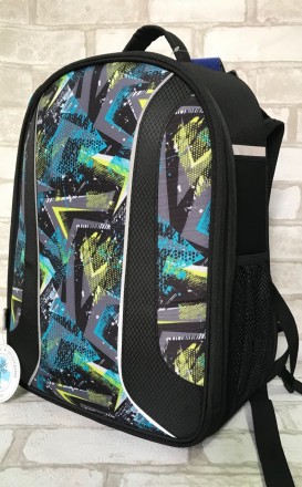 Каркасный рюкзак Kite K18-703M-1 для мальчиков младшей и средней школы выполнен . . фото 3
