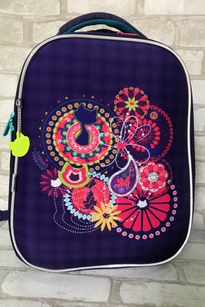 Каркасный рюкзак Kite K18-703M-1 для мальчиков младшей и средней школы выполнен . . фото 6