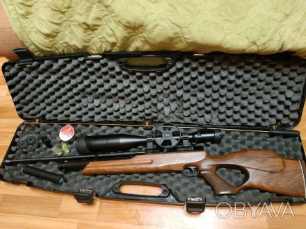 Пневматическая винтовка Weihrauch HW 100 с оптикой. Состояние отличное.. . фото 1