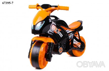 Мотоцикл имеет оригинальный спортивный дизайн, как у настоящего байка. Детям буд. . фото 1