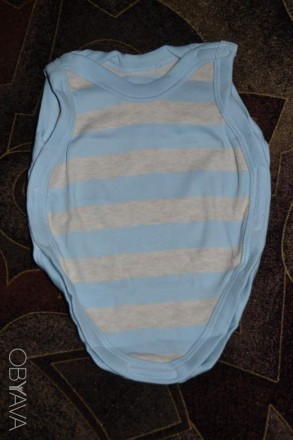 Набор из трёх боди для мальчика с маленьким весом при рождении или для недоношен. . фото 1