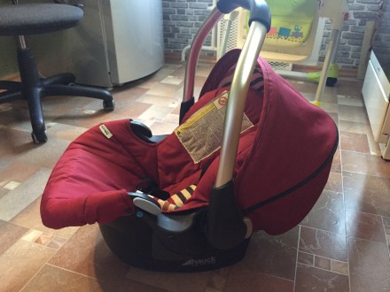 Продам коляску в очень хорошем состоянии Hauck Lacrosse 3 в 1, красного цвета. М. . фото 4