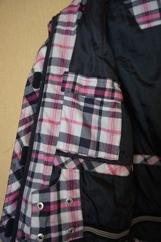 Весенне- осенняя термо -куртка на рост 146-152 в хорошем состоянии, замеры по за. . фото 4