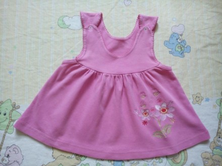 Классное трикотажное платьеце с футболкой хорошего качества, фирма Фламинго. В о. . фото 3