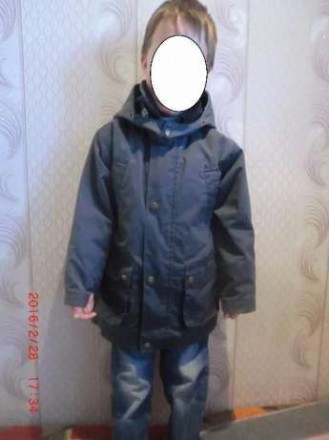 Куртка на мальчика в хорошем состоянии, внутри теплая подстежка, которую можно о. . фото 2