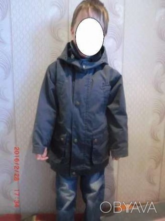 Куртка на мальчика в хорошем состоянии, внутри теплая подстежка, которую можно о. . фото 1