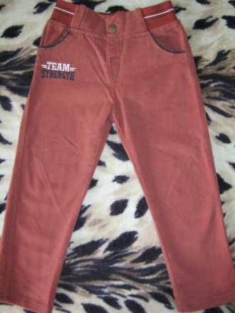 Турецкие джинсы терракотового цвета для весны или осени, длина внутреннего шва 4. . фото 3
