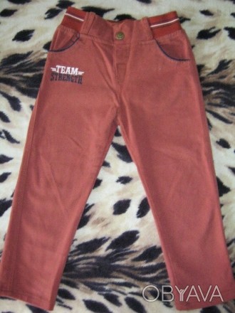 Турецкие джинсы терракотового цвета для весны или осени, длина внутреннего шва 4. . фото 1
