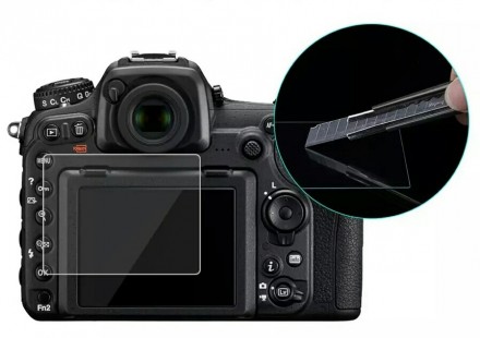 Защитные закаленные стекла HD LCD ультра-тонкие 9Н для фотоаппаратов, 0,3 мм, 2.. . фото 6
