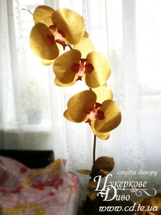 В НАЛИЧИИ:
2 большые роскошные ростовые золотые орхидеи со скидкой 40% (использ. . фото 2