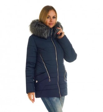 Курточка женская на силиконе с мехом – стильная зимняя одежда от производителя
. . фото 6