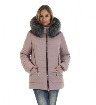 Курточка женская на силиконе с мехом – стильная зимняя одежда от производителя
. . фото 5