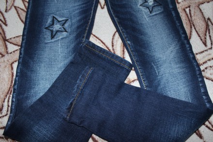 Суперові джинси,нові,хороша якість.довжина т.синіх-95см,пояс-34см-255грн.Голубі . . фото 4