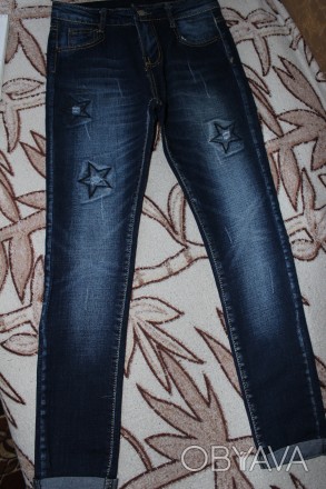 Суперові джинси,нові,хороша якість.довжина т.синіх-95см,пояс-34см-255грн.Голубі . . фото 1