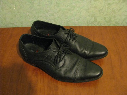 Туфли мужские кожаные в отличном состоянии, натуральная кожа. р.43, по стельке 2. . фото 3