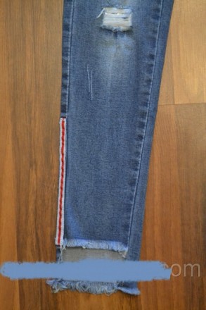Стильные,стрейчевые, джинсовые(плотный джинс) брючки для девочек.Идеальная посад. . фото 3
