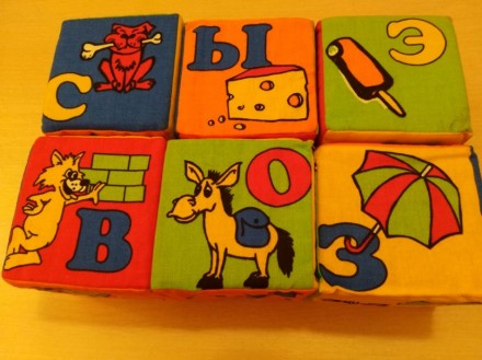 Продам мягкие кубики с алфавитном. Состояние идеальное.. . фото 3
