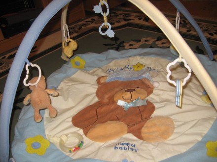 Развивающий коврик "Медвежонок" Canpol Babies - полезное приобретение для вашего. . фото 3