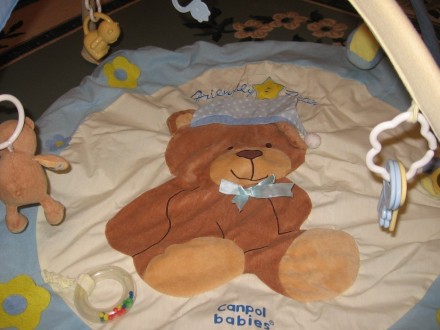 Развивающий коврик "Медвежонок" Canpol Babies - полезное приобретение для вашего. . фото 4