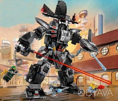 Новинка! Серия Lego Ninjago Movie! Эксклюзивная модель Робот Гарма на 806 детале. . фото 1